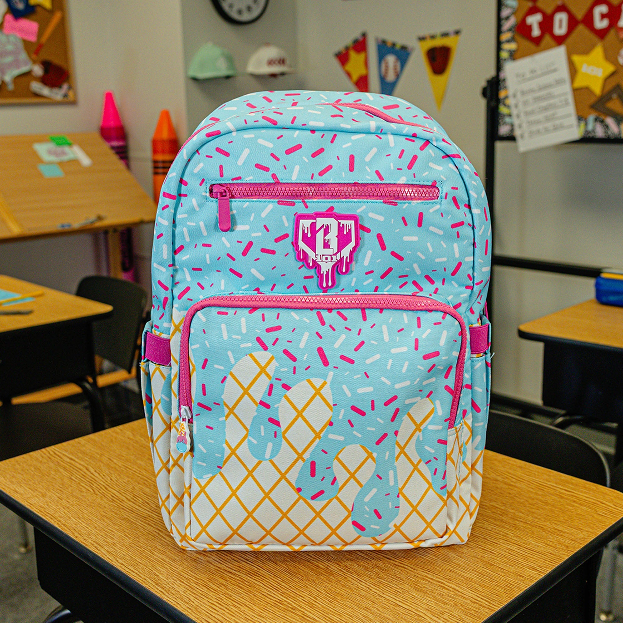Ice Cream Rotation Backpack - Cotton Candy