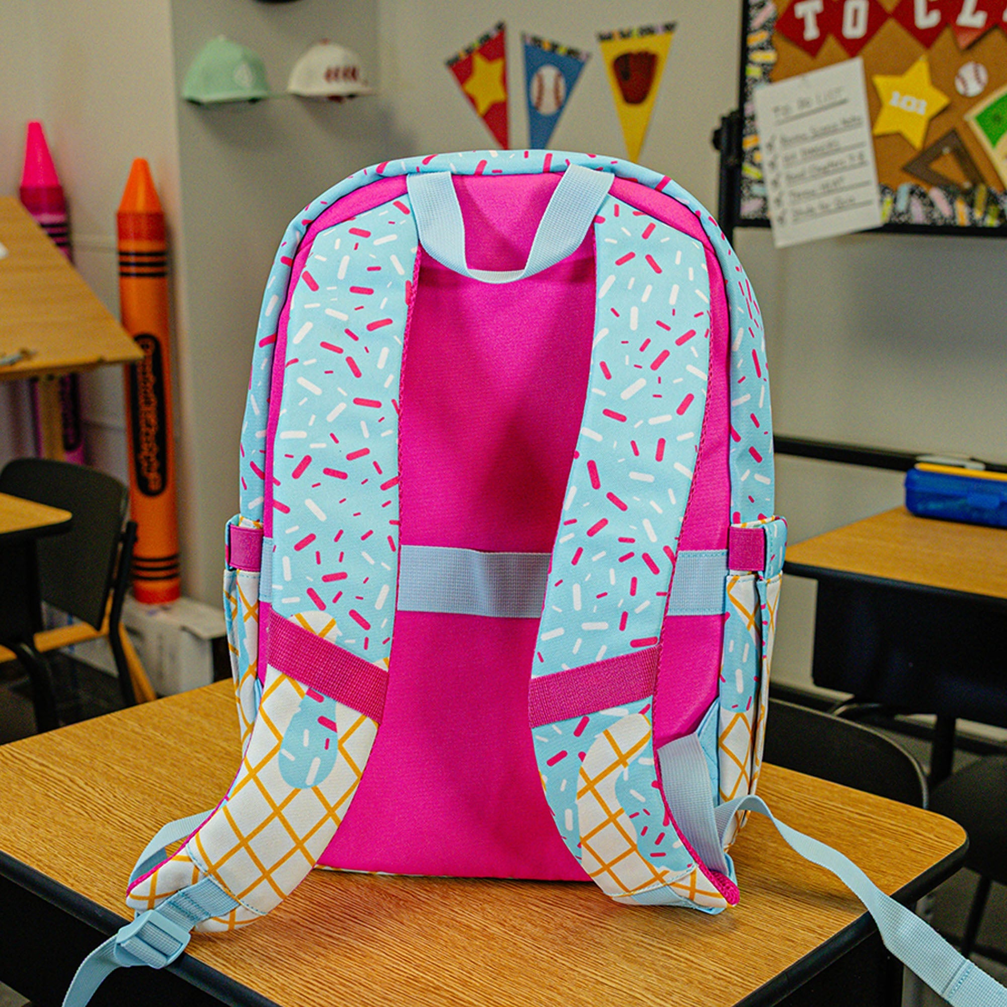 Ice Cream Rotation Backpack - Cotton Candy