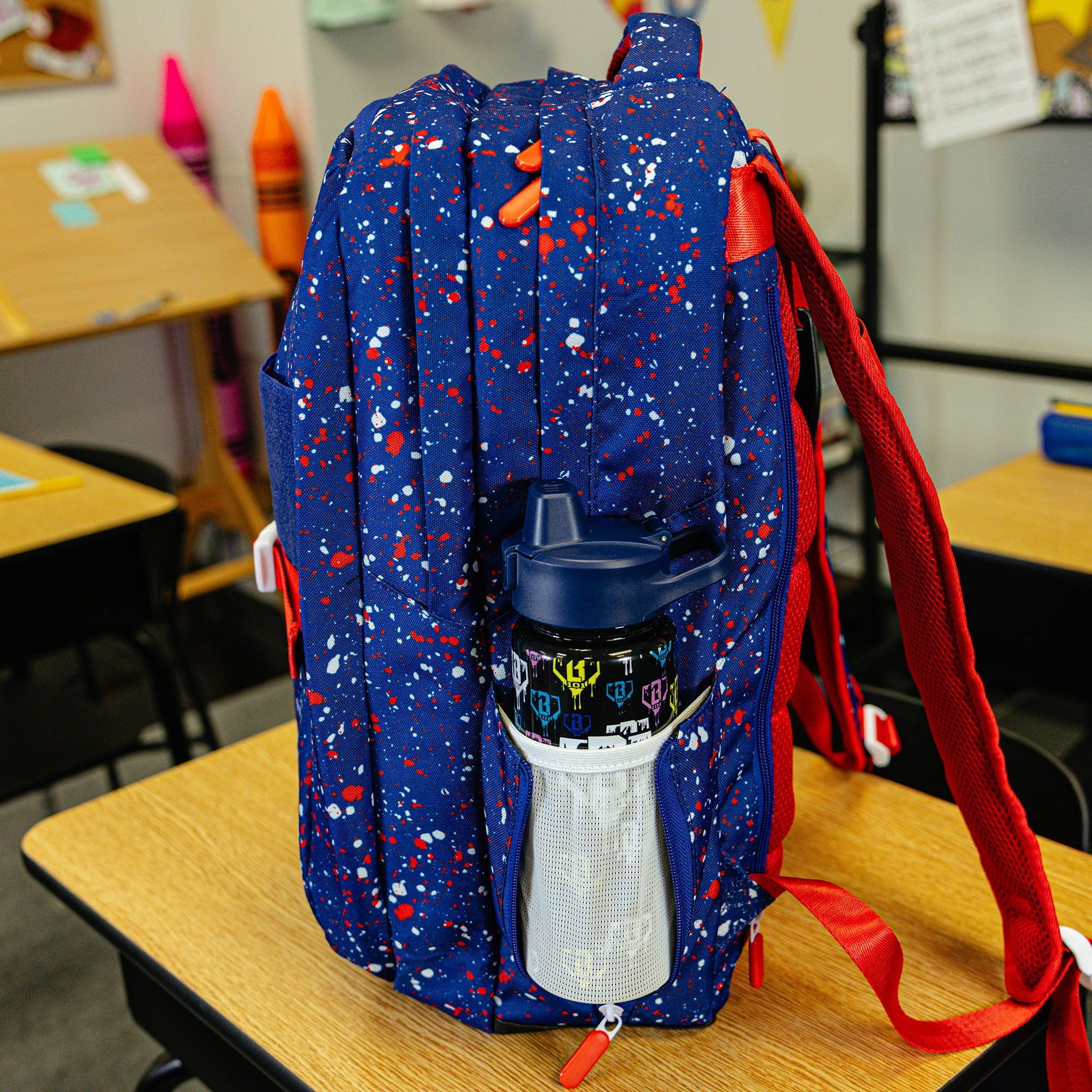 Splatter SZN 2 Backpack - Blue