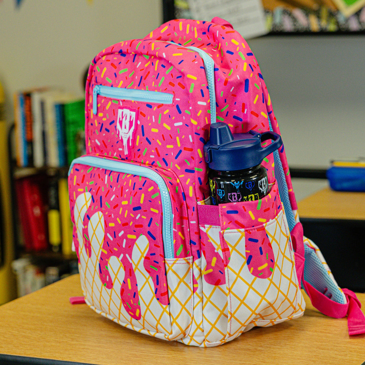 Ice Cream Rotation Backpack - Strawberry