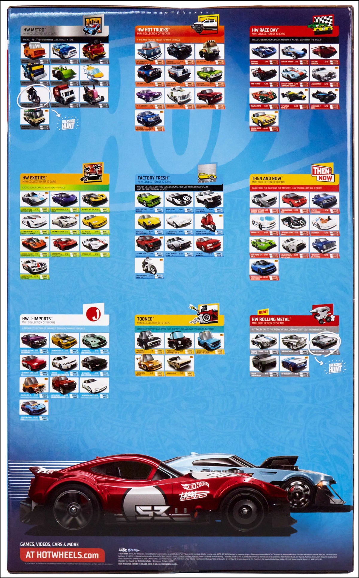 Hot Wheels RLC Exclusive 2024 Hot Wheels Factory-Sealed Set