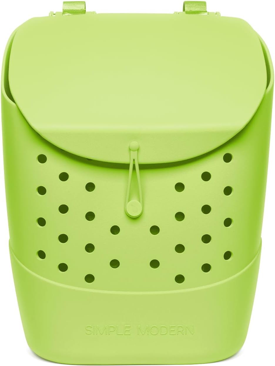 Simple Modern Large Getaway Backpack | Waterproof Material EVA Bag with Zipper Pocket for Beach, Pool, Boat, Travel | Durable and Lightweight | 23L | Blush