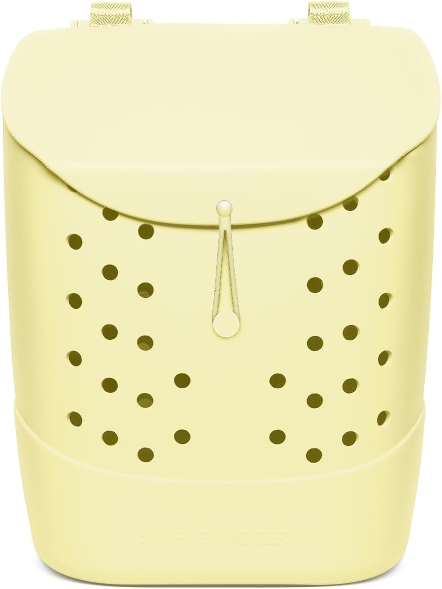 Simple Modern Large Getaway Backpack | Waterproof Material EVA Bag with Zipper Pocket for Beach, Pool, Boat, Travel | Durable and Lightweight | 23L | Blush