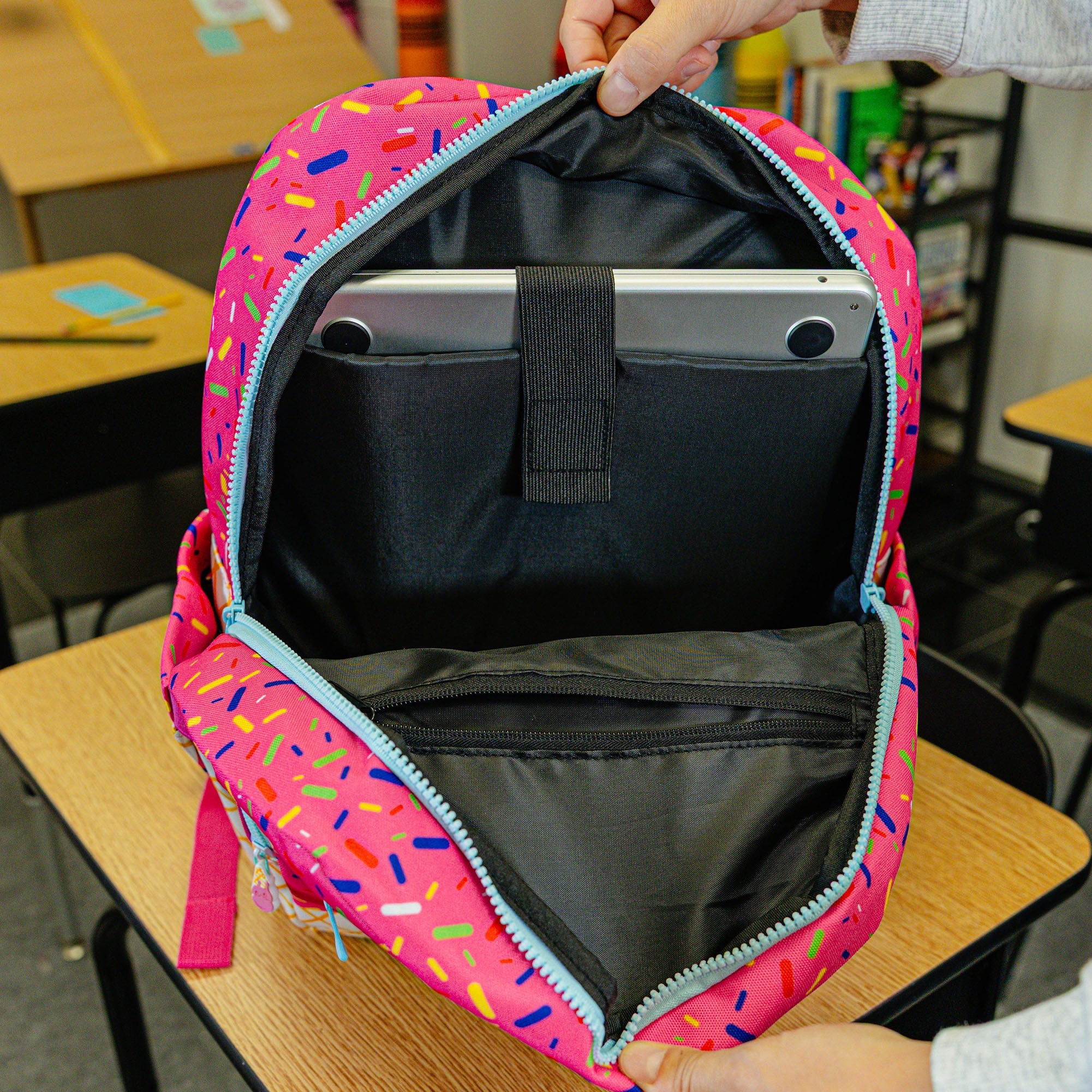 Ice Cream Rotation Backpack - Strawberry