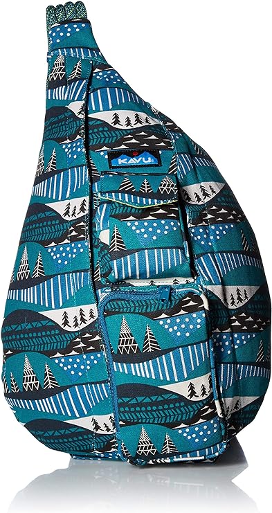 KAVU Original Rope Bag Sling Pack with Adjustable Rope Shoulder Strap