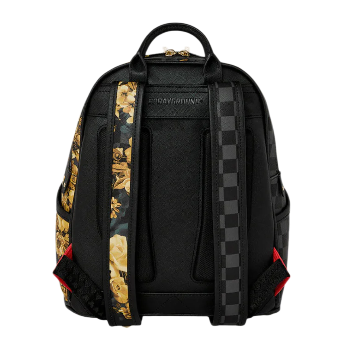 SPRAYGROUND GOLD FLORAL REMIX SAVAGE BACKPACK