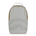 SPRAYGROUND GRAFF EMBOSSED CREAM CHECK BACKPACK