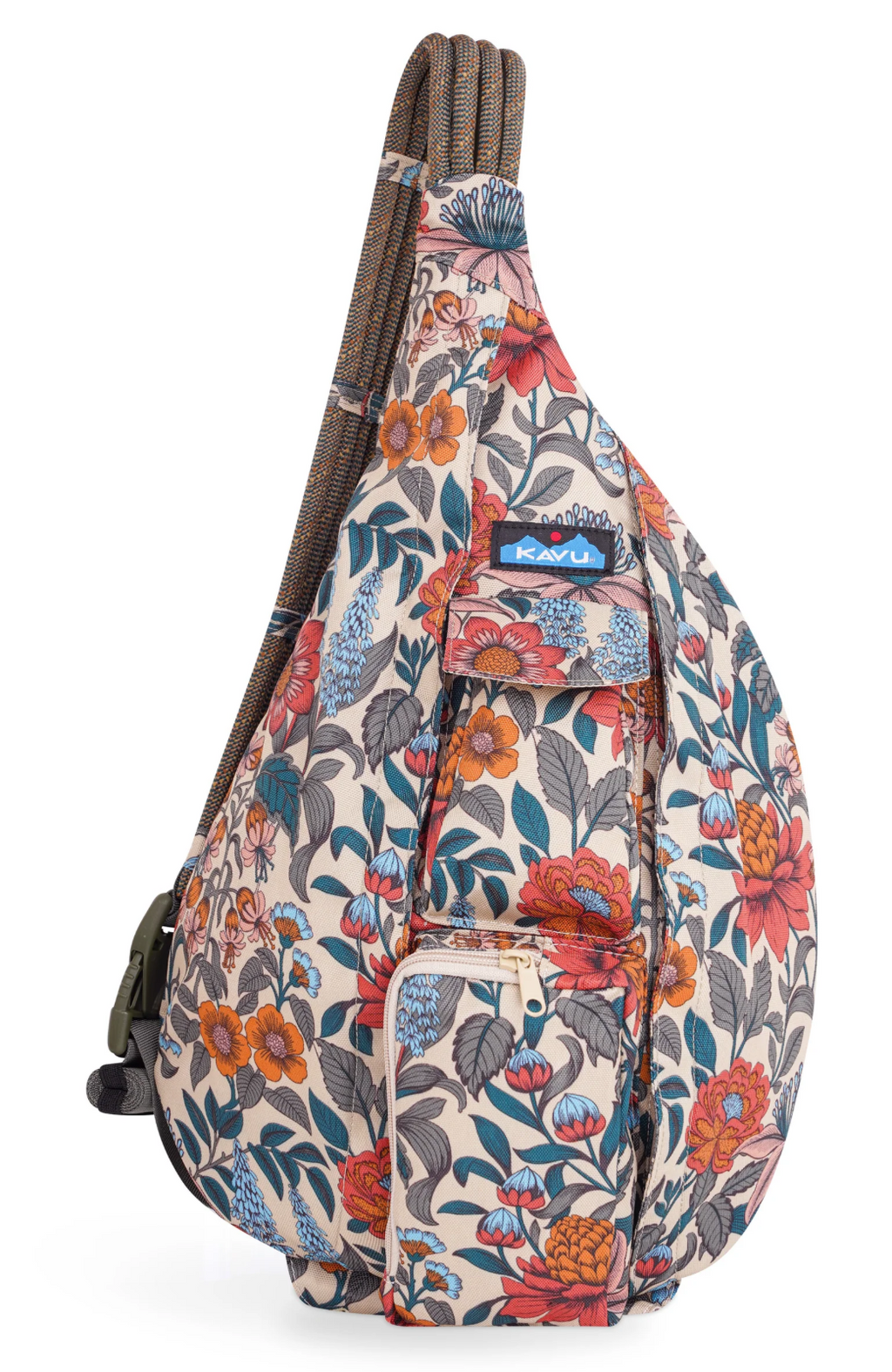 Rope Sling Bag – Water-Resistant 600D Polyester, Adjustable Rope Strap, 10L | KAVU