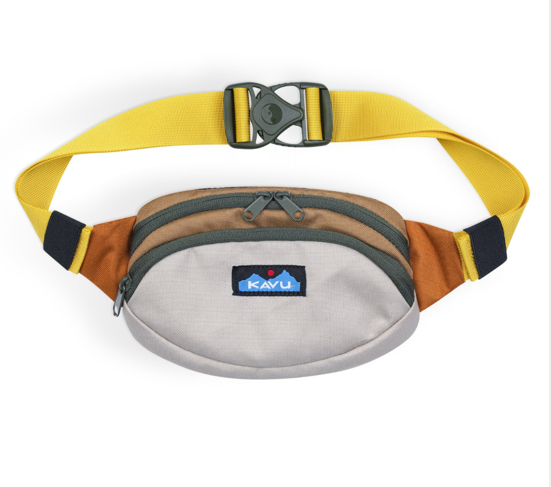 Spectator Belt Bag – Water-Resistant 600D Polyester, Adjustable Waist Strap | KAVU