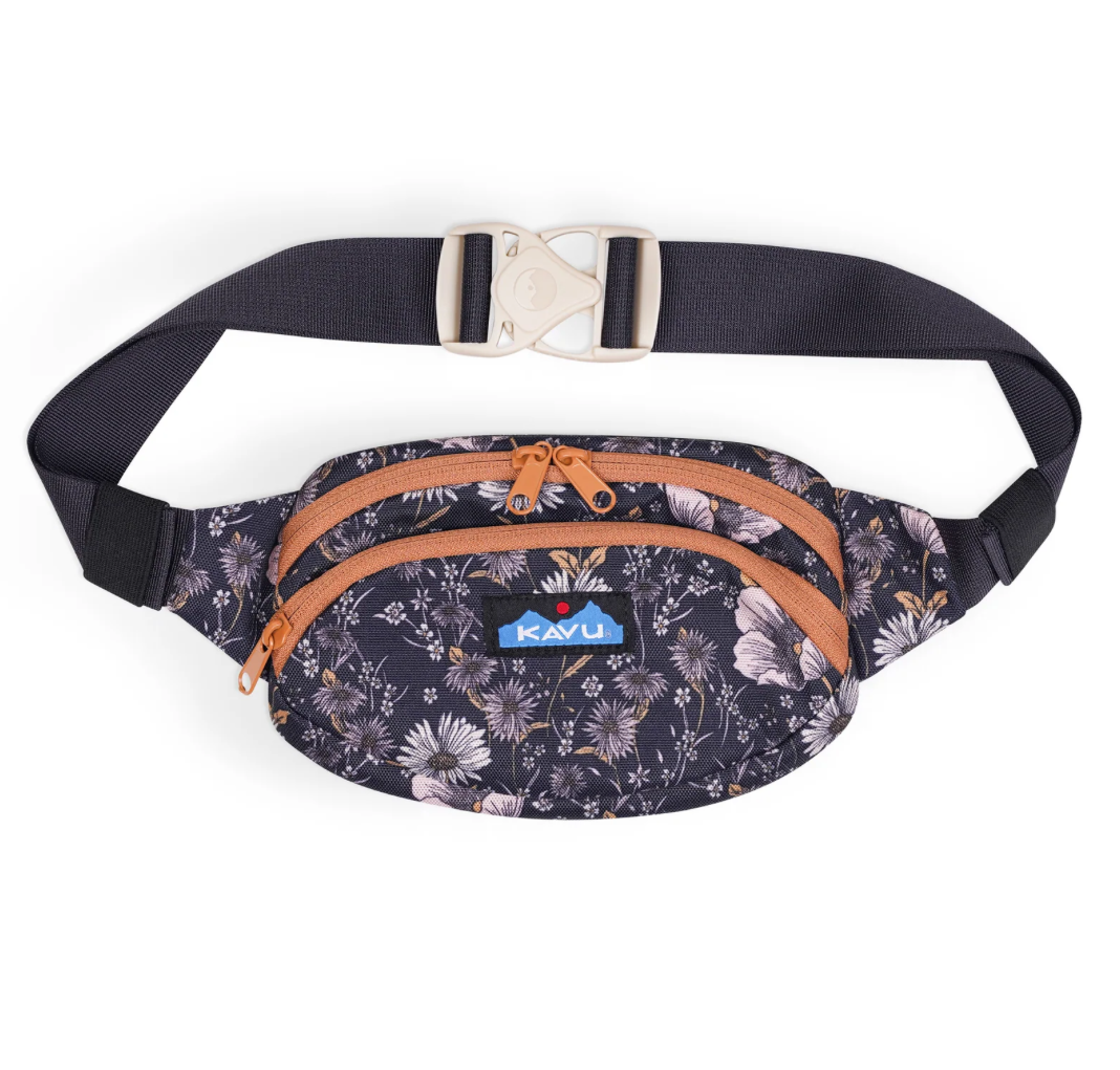Spectator Belt Bag – Water-Resistant 600D Polyester, Adjustable Waist Strap | KAVU