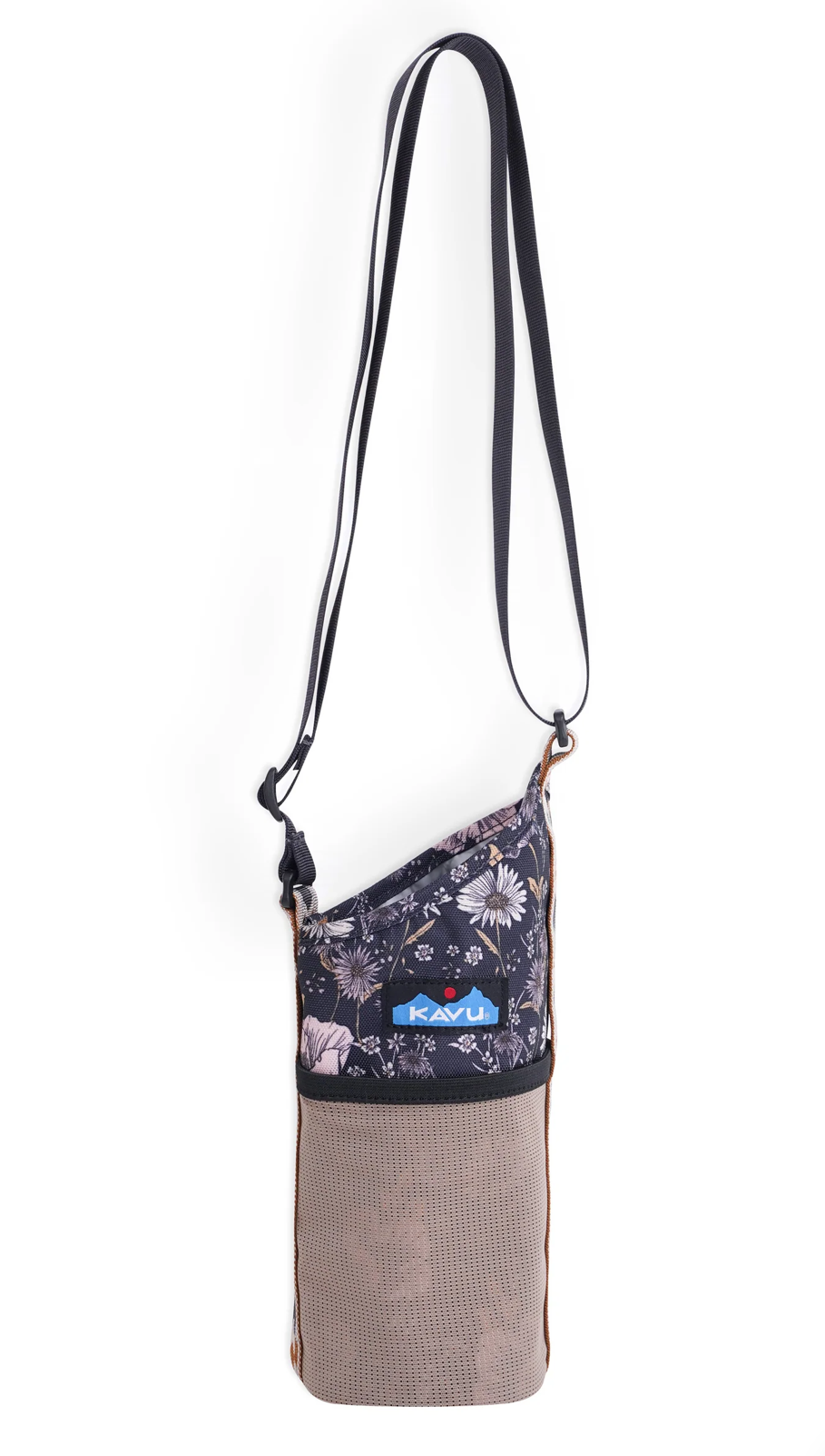 Slurp Sling Bottle Carrier – Insulated Water-Resistant Nylon, Adjustable Crossbody Strap | KAVU