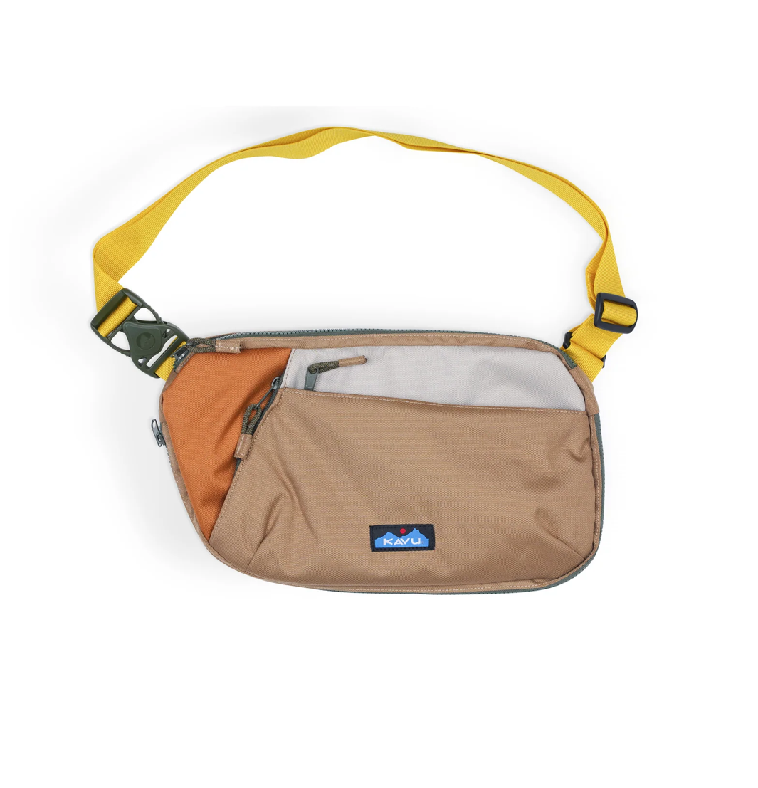 Roam Sling Bag – Water-Resistant Recycled Polyester, Expandable | KAVU