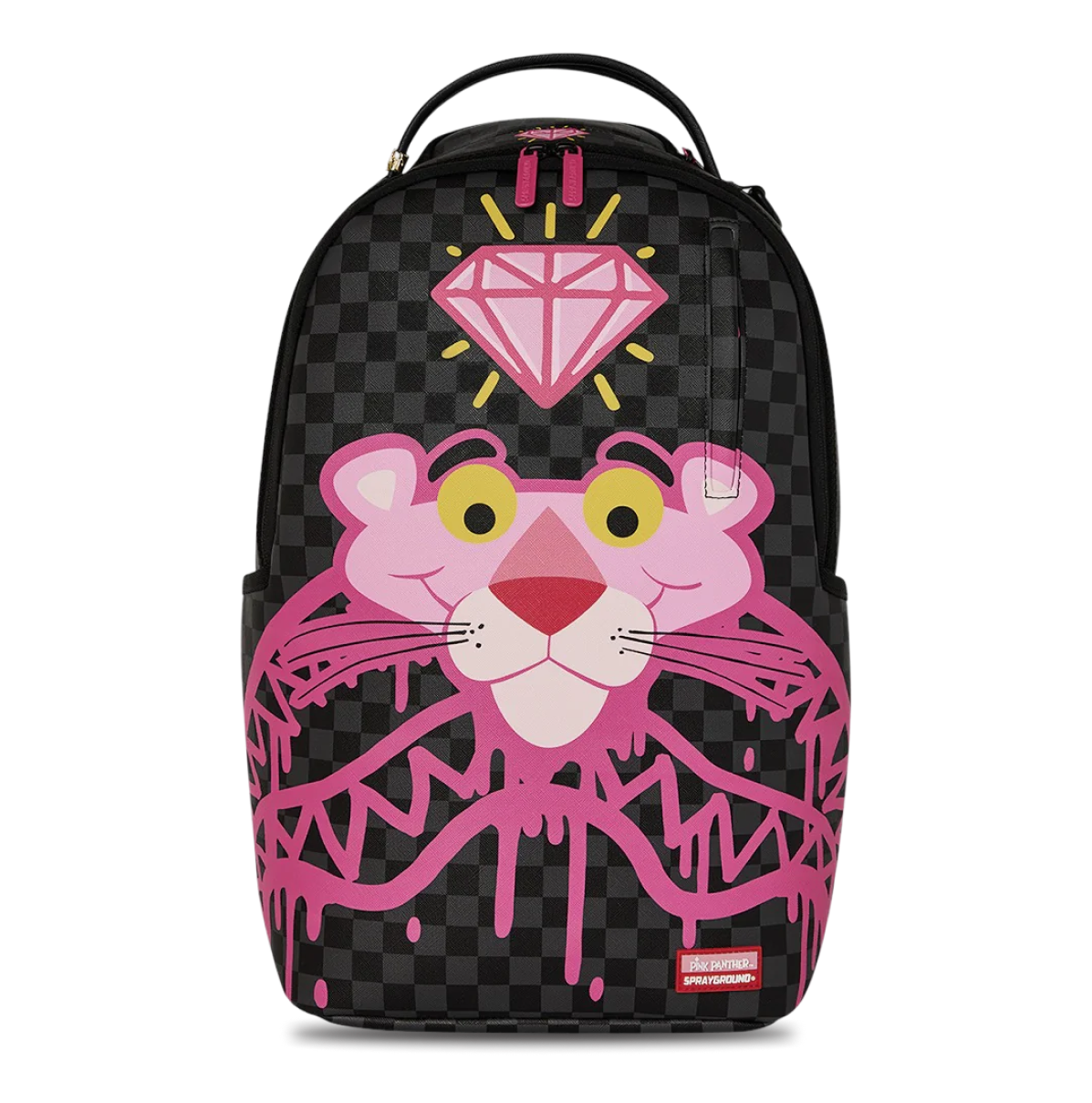 SPRAYGROUND PINK PANTHER DRIPPY DIAMONDS BACKPACK