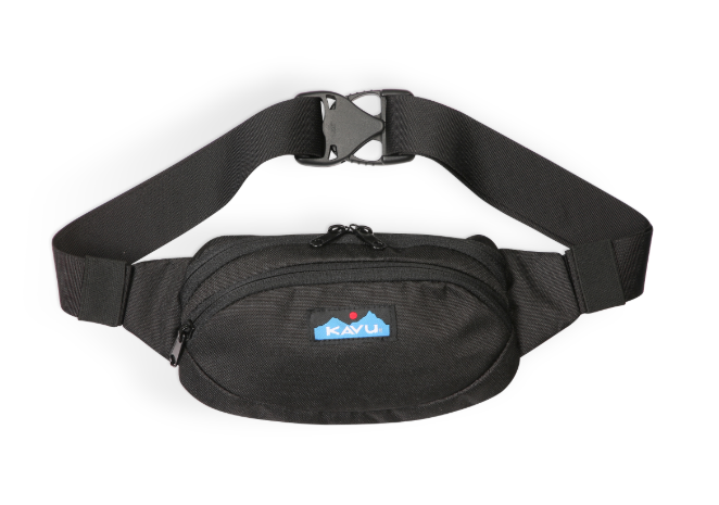 Spectator Belt Bag – Water-Resistant 600D Polyester, Adjustable Waist Strap | KAVU