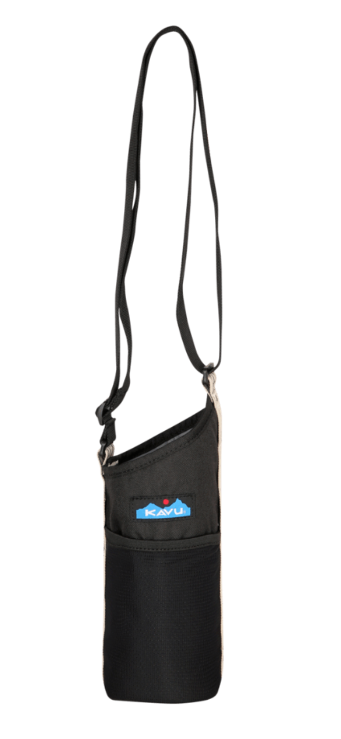 Slurp Sling Bottle Carrier – Insulated Water-Resistant Nylon, Adjustable Crossbody Strap | KAVU