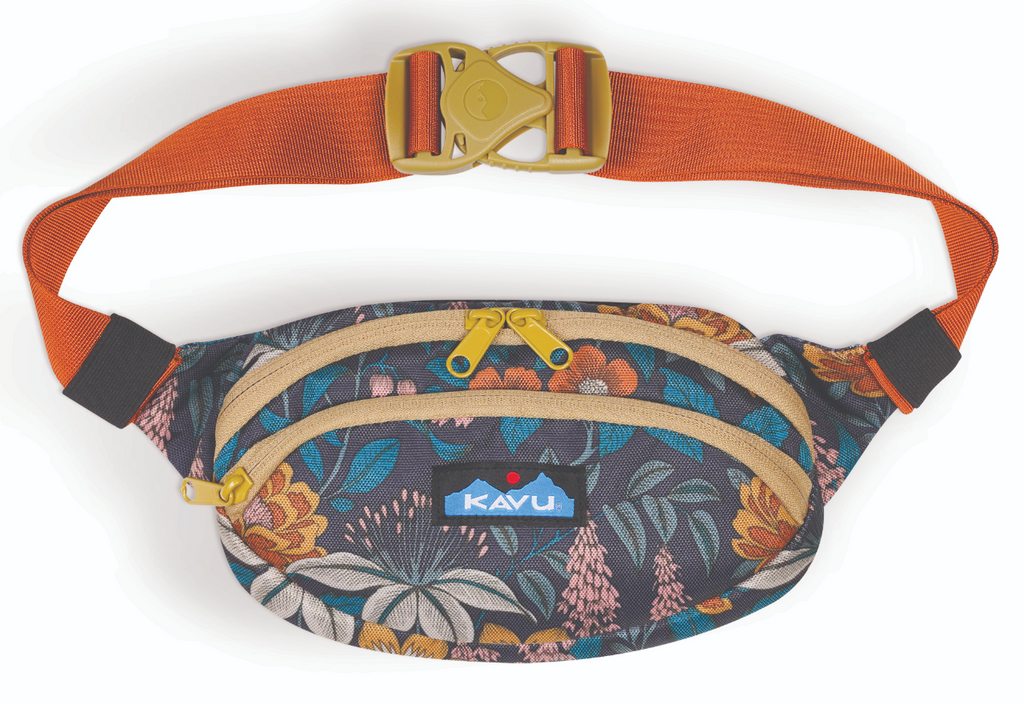 Spectator Belt Bag – Water-Resistant 600D Polyester, Adjustable Waist Strap | KAVU