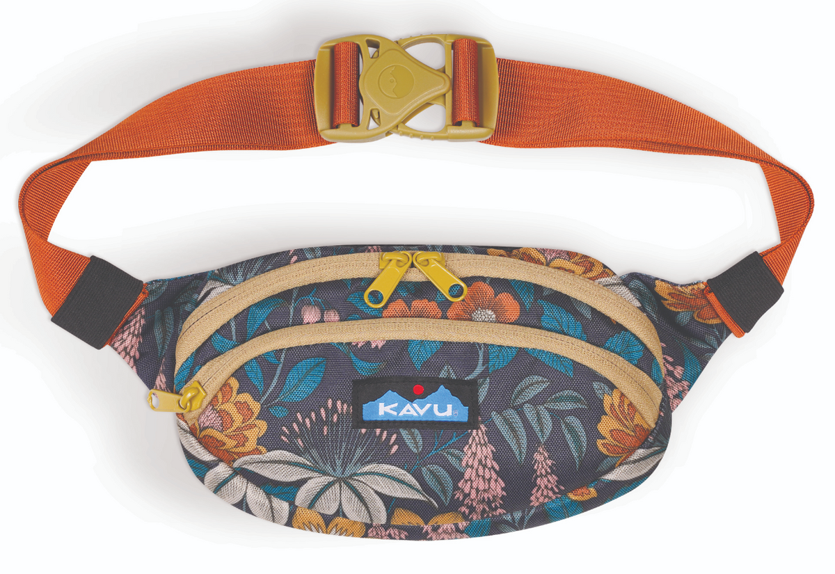 Spectator Belt Bag – Water-Resistant 600D Polyester, Adjustable Waist Strap | KAVU