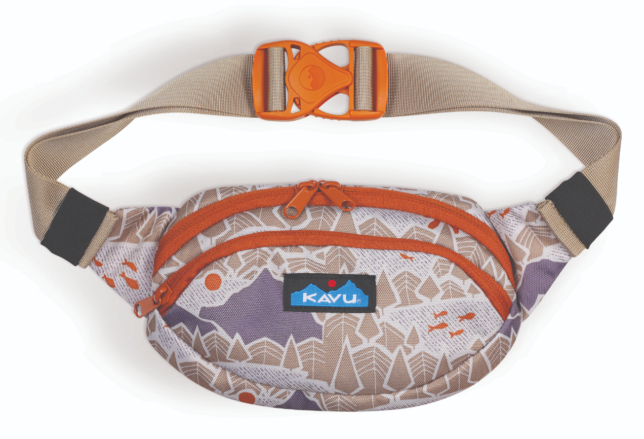 Spectator Belt Bag – Water-Resistant 600D Polyester, Adjustable Waist Strap | KAVU