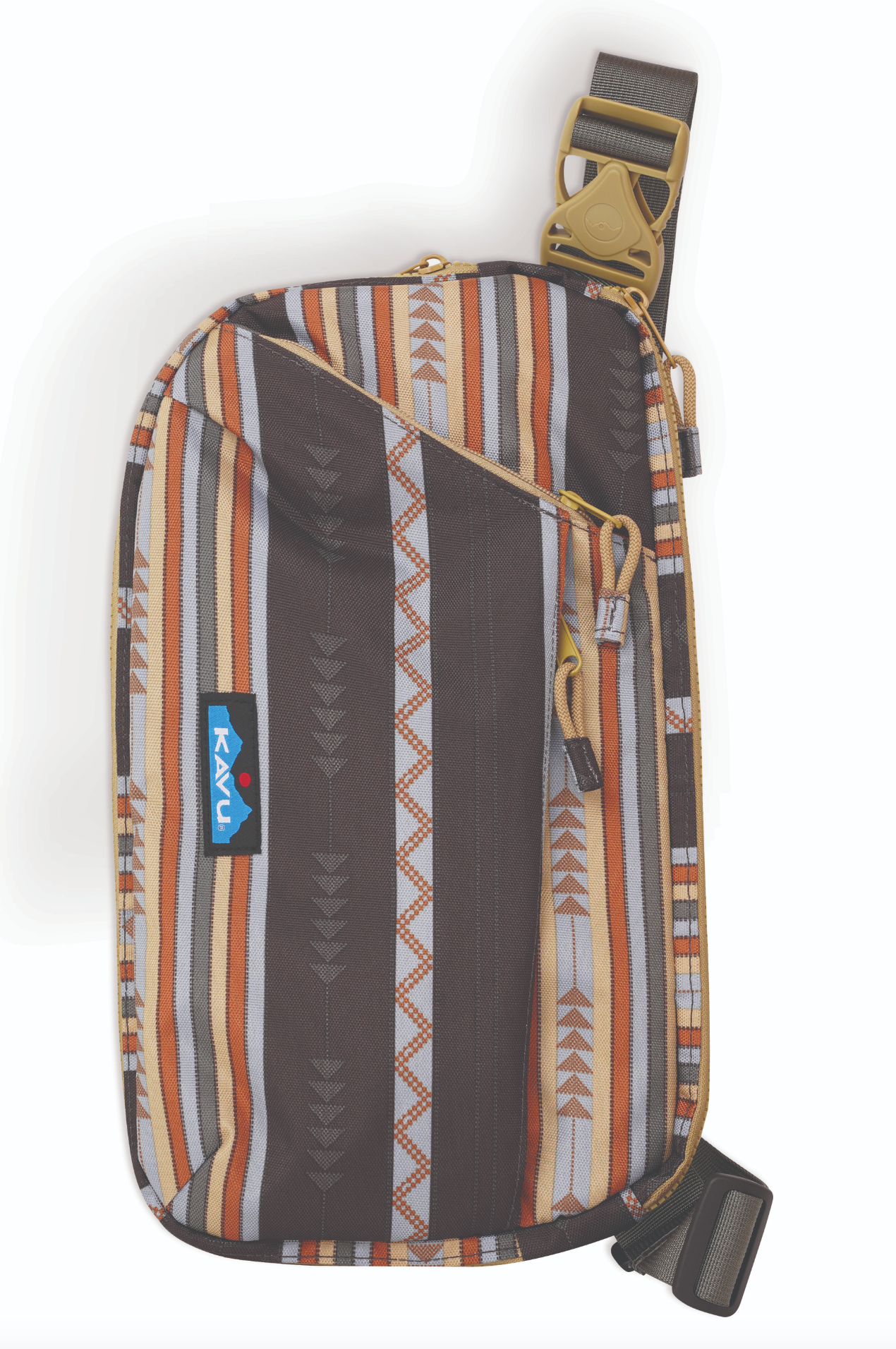 Roam Sling Bag – Water-Resistant Recycled Polyester, Expandable | KAVU