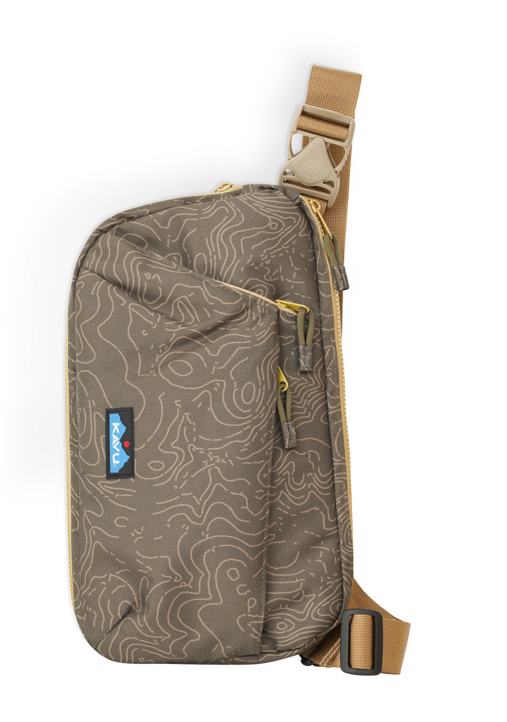 Roam Sling Bag – Water-Resistant Recycled Polyester, Expandable | KAVU