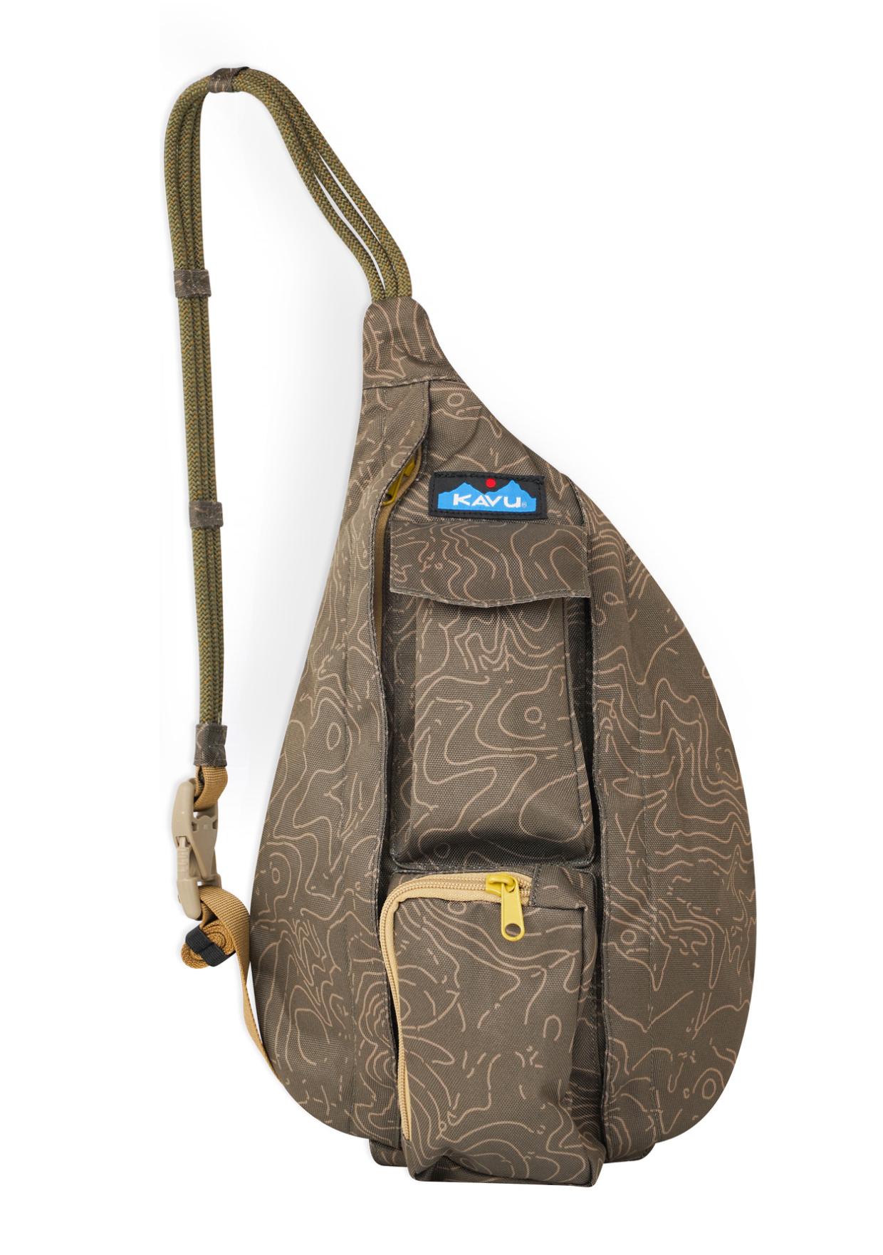Mini Rope Sling Bag – Water-Resistant 600D Polyester, Adjustable Strap | KAVU