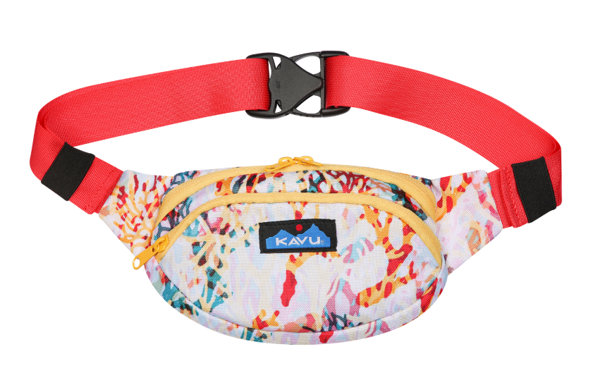 Spectator Belt Bag – Water-Resistant 600D Polyester, Adjustable Waist Strap | KAVU
