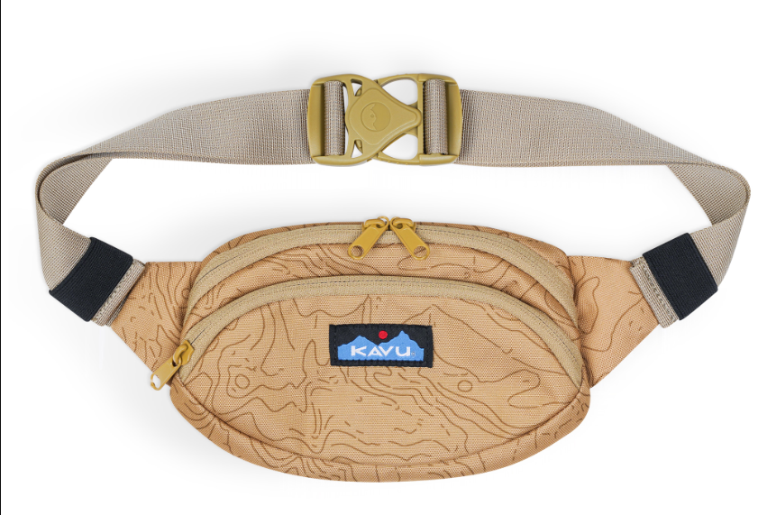 Spectator Belt Bag – Water-Resistant 600D Polyester, Adjustable Waist Strap | KAVU