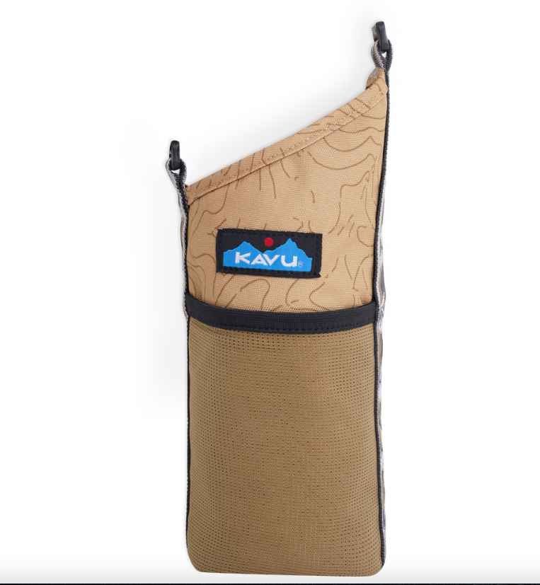 Slurp Sling Bottle Carrier – Insulated Water-Resistant Nylon, Adjustable Crossbody Strap | KAVU