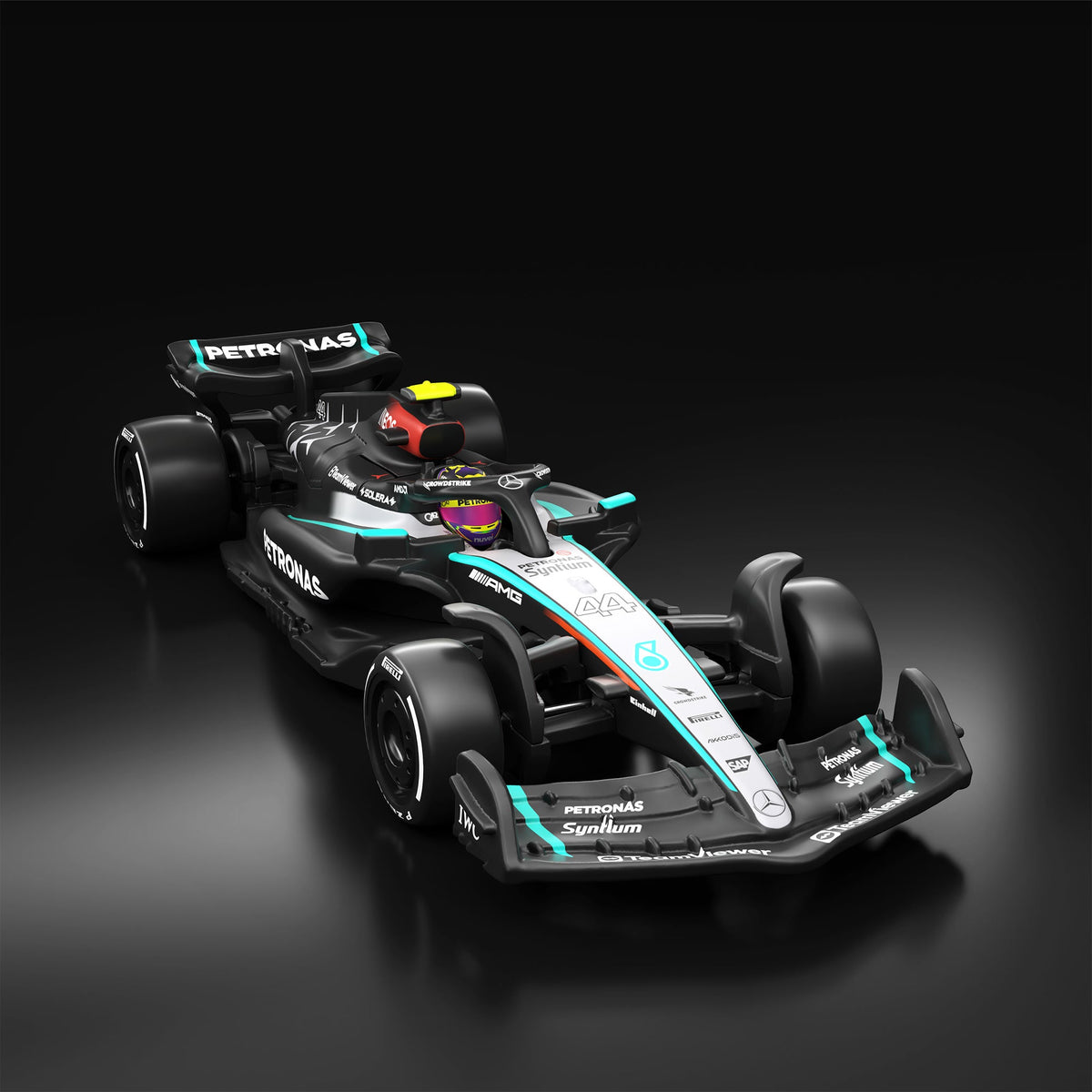 Hot Wheels F1 Series: 2024 Mercedes-AMG PETRONAS Formula One Team W15 Car #44