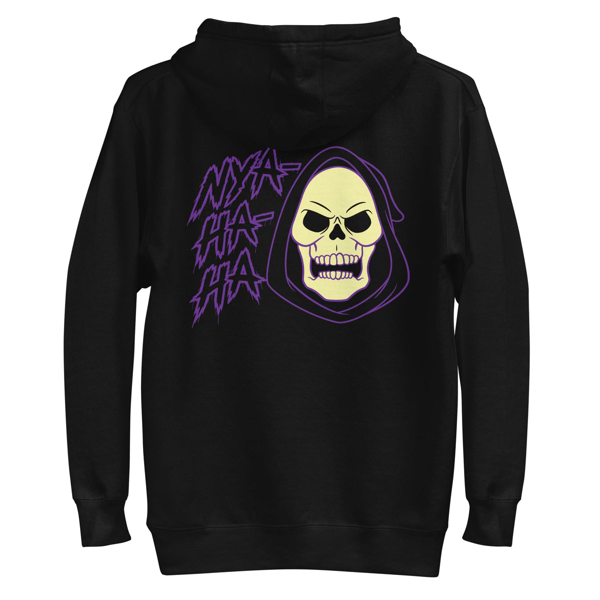 Masters of the Universe Laughing Skeletor Black Hoodie