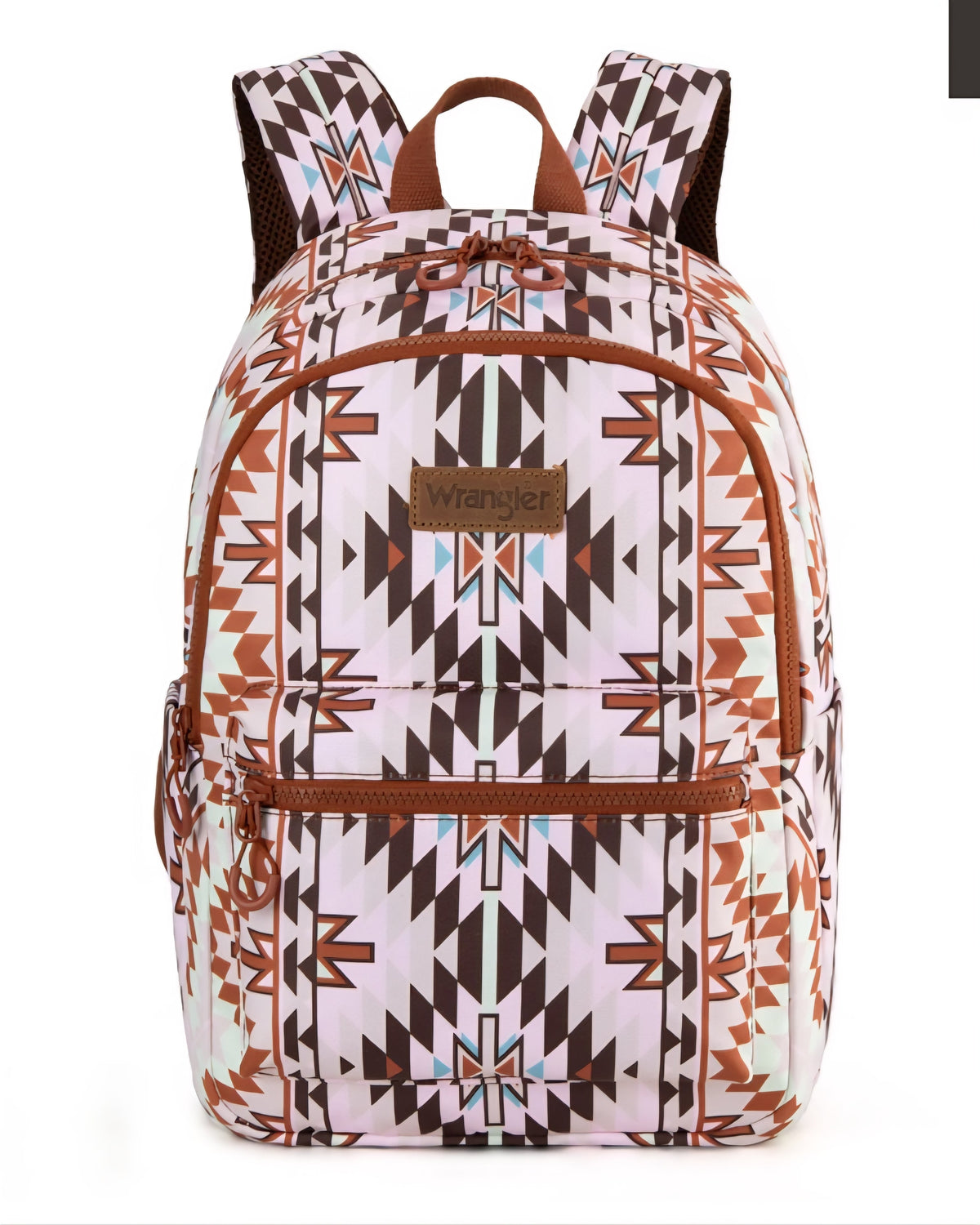 Wrangler Light Brown Aztec Print Backpack