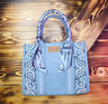 Bandana Wrangler Tote/ Crossbody Jean