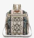 Wrangler Tan Aztec Print Backpack