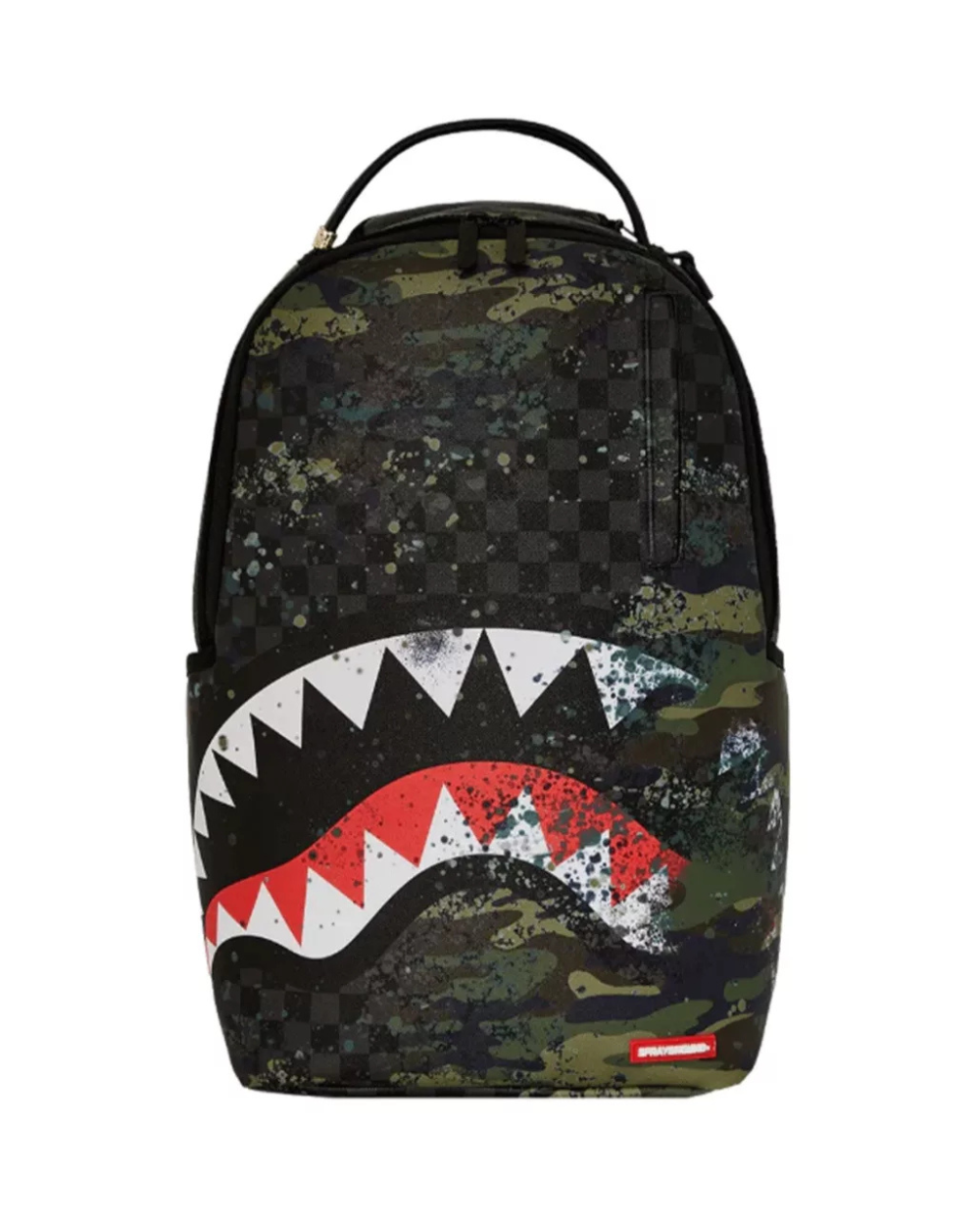 SPRAYGROUND CAMO SPLASH DLXSV BACKPACK MULTICOLOR ONE