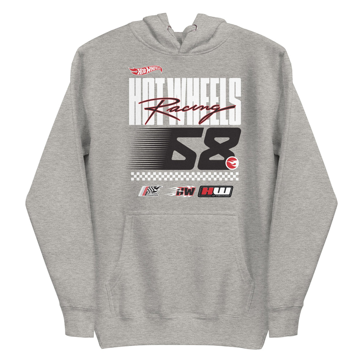 Hot Wheels Racing Grey Hoodie