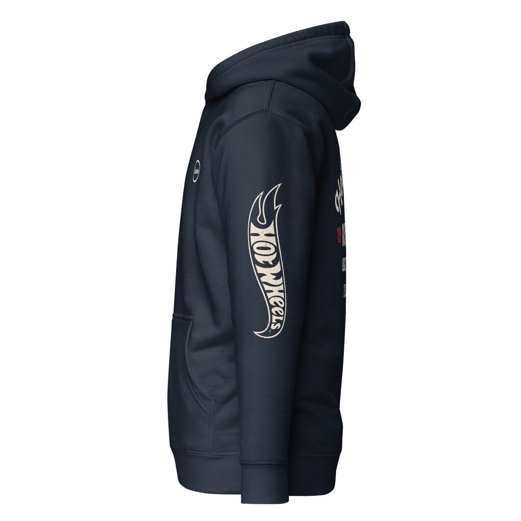 Hot Wheels Customizable Auto Repair Mechanic Navy Hoodie