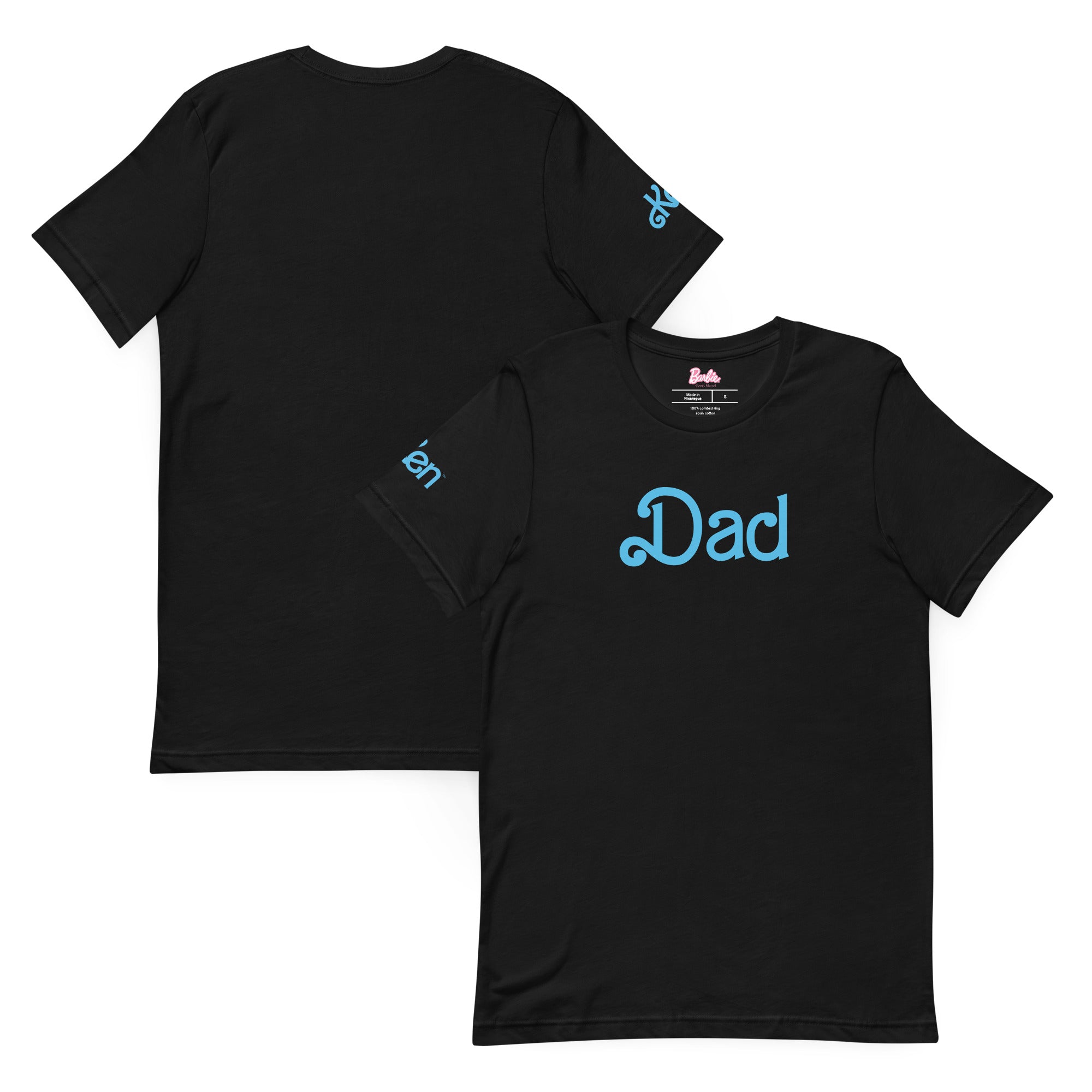 Barbie Dad Ken Black T-Shirt