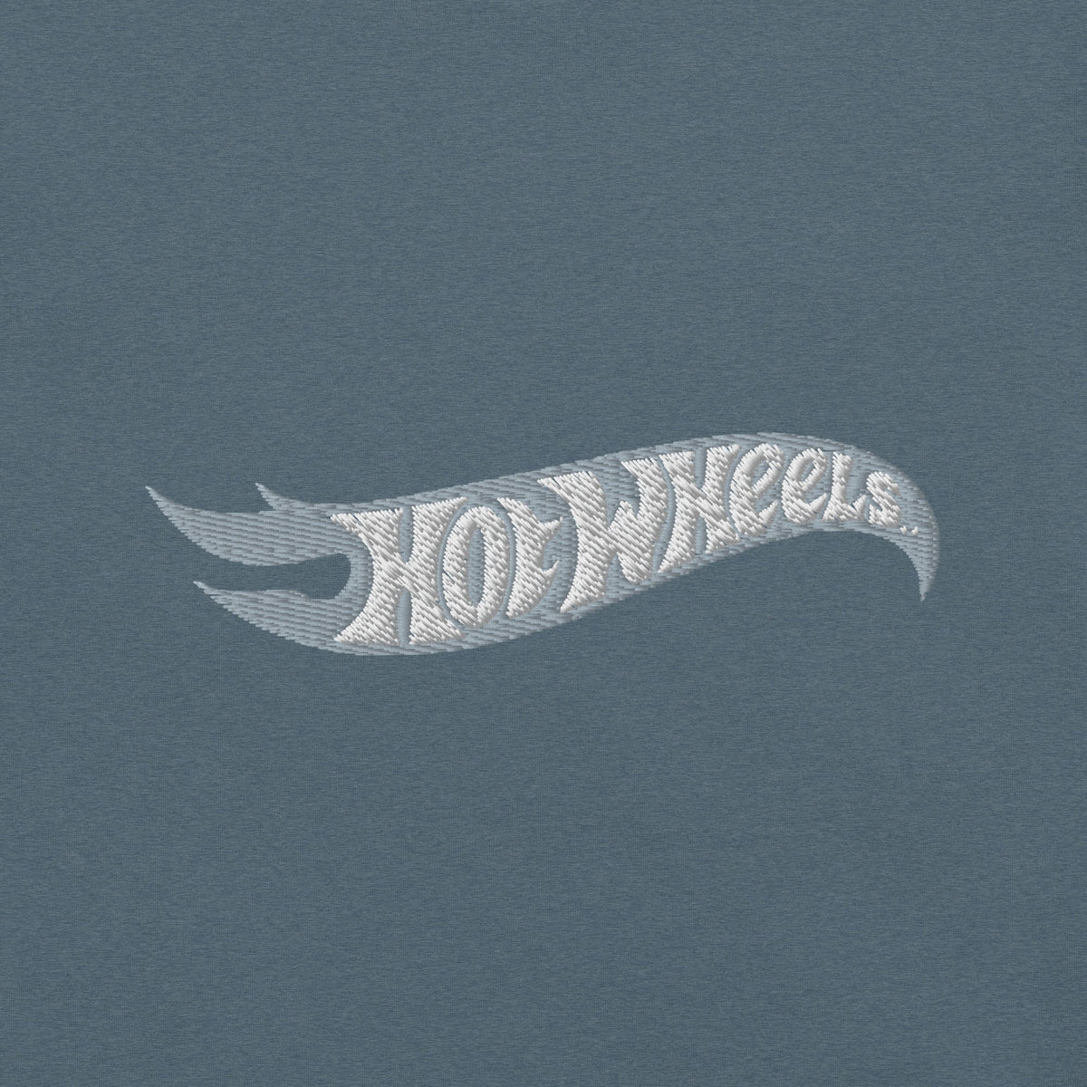 Hot Wheels Speed Shop Embroidered Blue T-Shirt