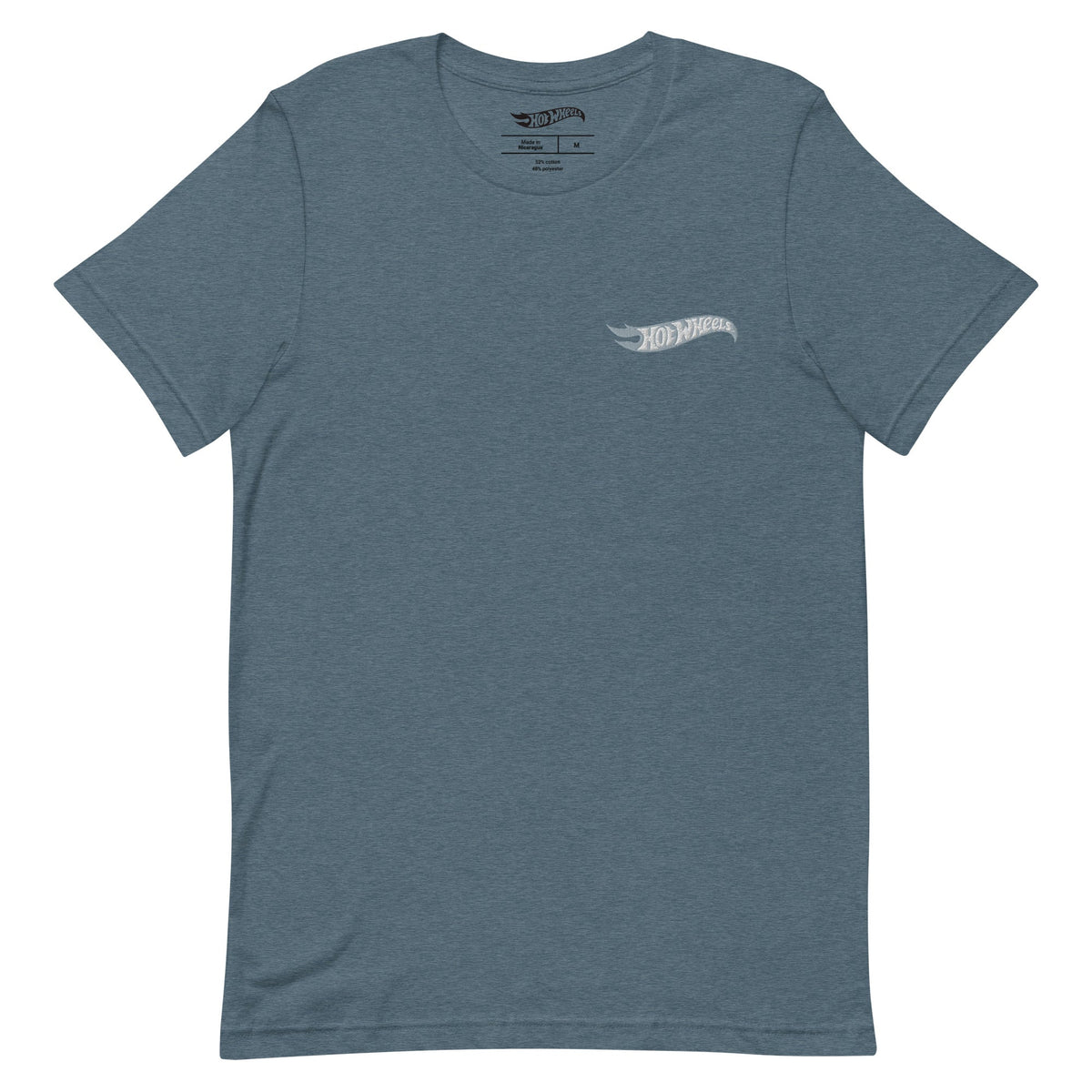 Hot Wheels Speed Shop Embroidered Blue T-Shirt