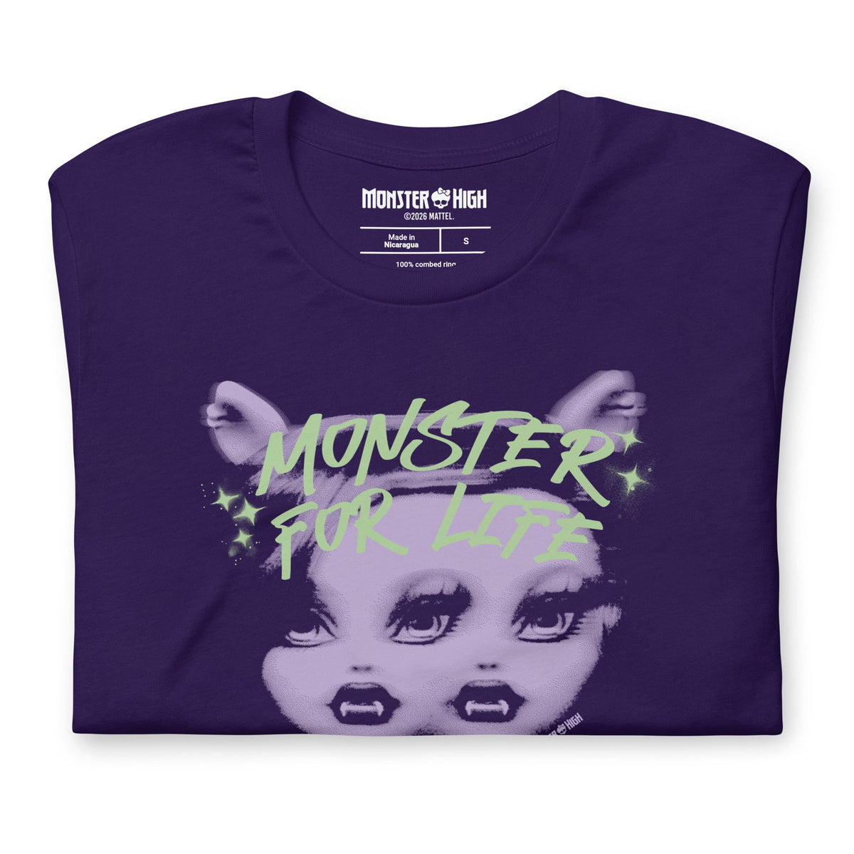 Monster High Monster for Life Purple T-shirt