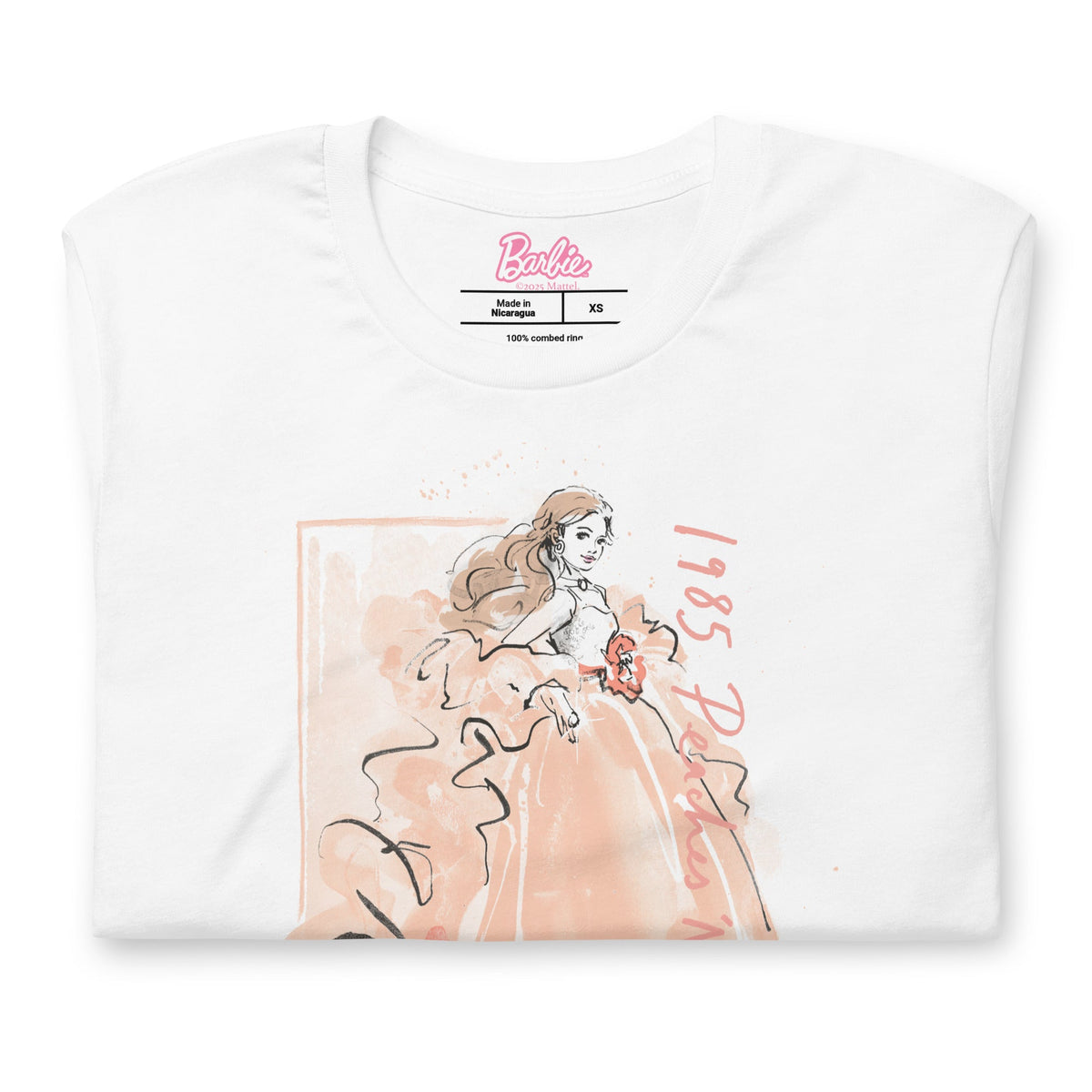 Barbie Peaches 'n Cream White T-Shirt