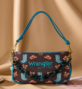Wrangler Rodeo Icon Coffee Shoulder Bag